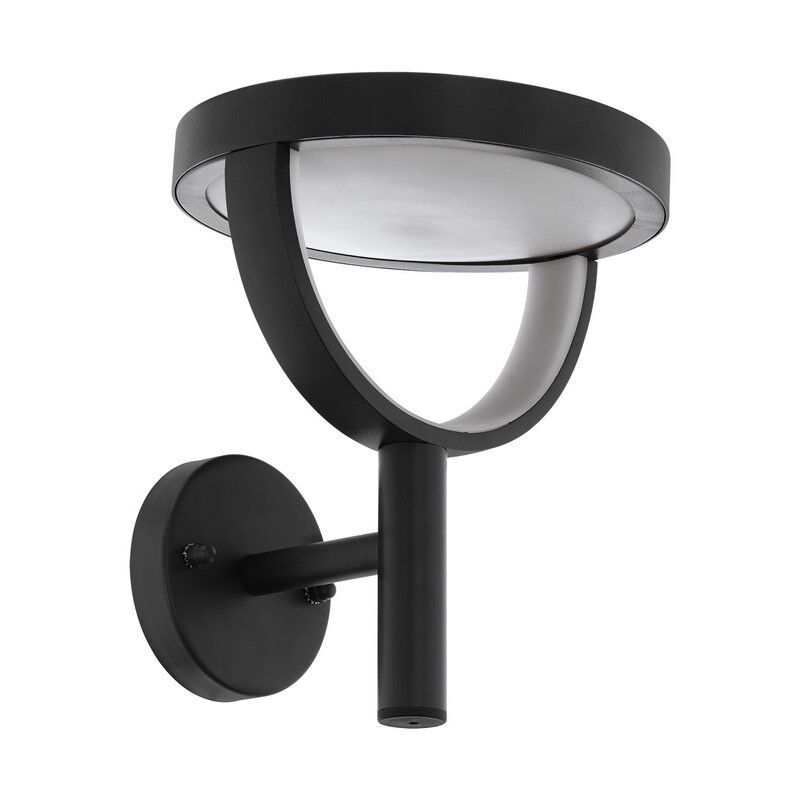 Retro alumínium kültéri lámpa fekete, Funs, 15 W, melegtől hidegig állítható fehér LED, IP44 Retro alumínium kültéri lámpa fekete, Funs, 15 W, melegtől hidegig állítható fehér LED, IP44
