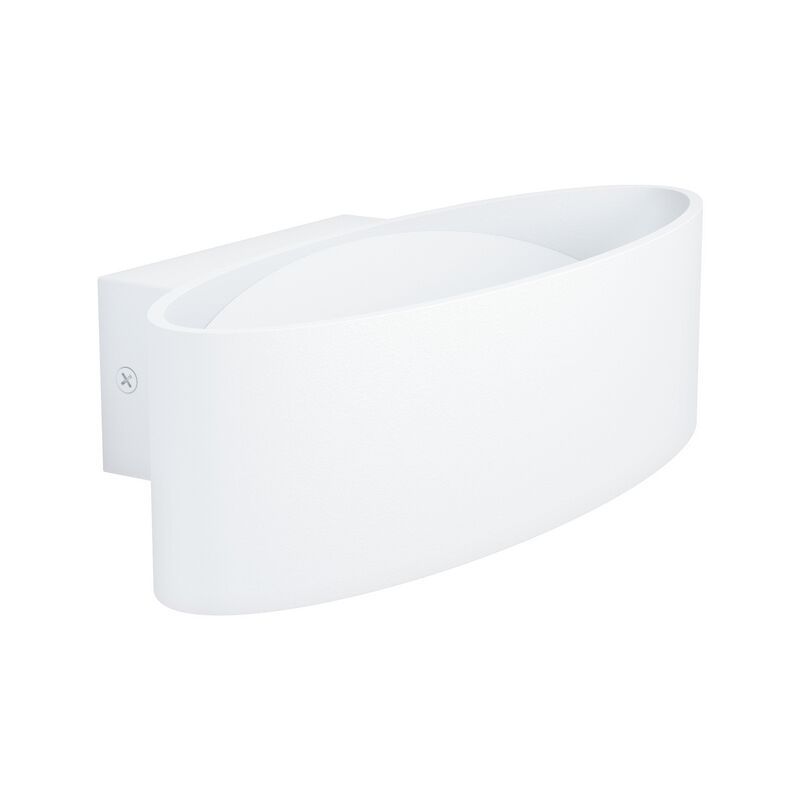 Retro alumínium fali lámpa fehér, Elmar, 10 W, 3000 K LED