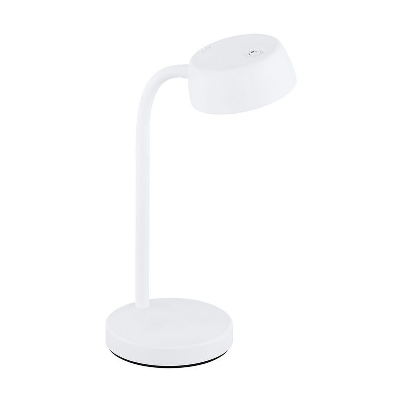 Műanyag asztali lámpa fehér, Annelin, 4 W, 3000 K LED, kapcsolóval