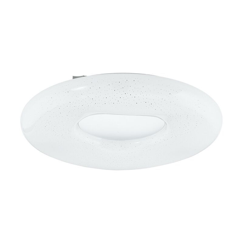 Acél plafon lámpa fehér, Ziya, 24 W, melegtől hidegig állítható fehér LED Acél plafon lámpa fehér, Ziya, 24 W, melegtől hidegig állítható fehér LED