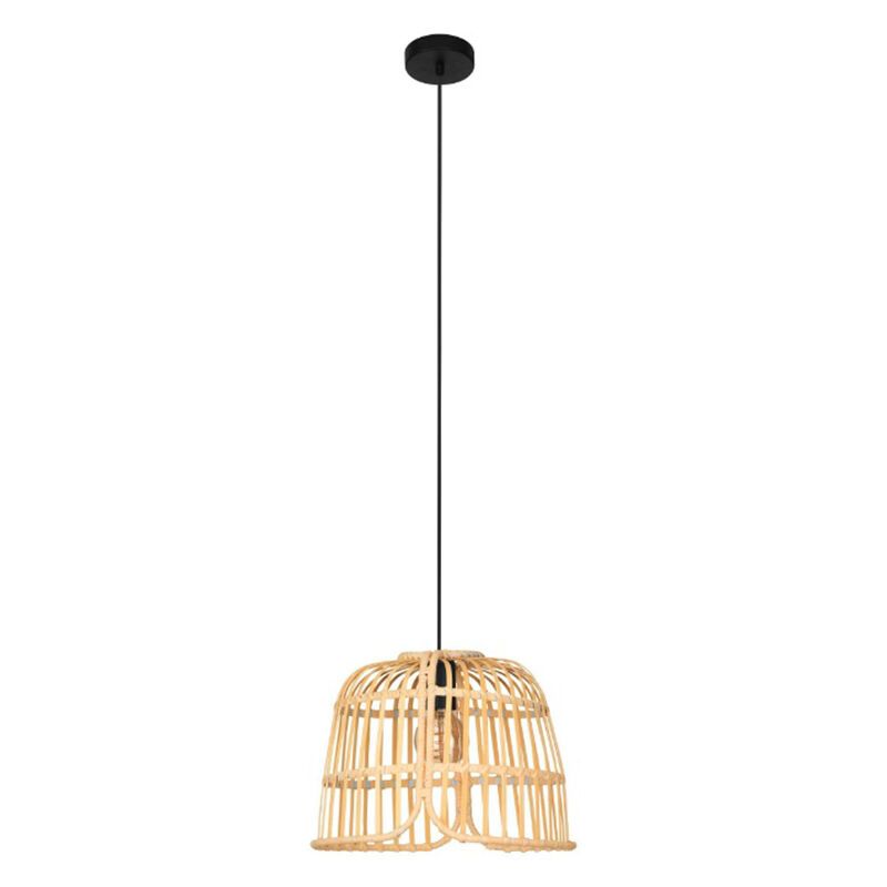 Rattan függőlámpa barna, Sicco