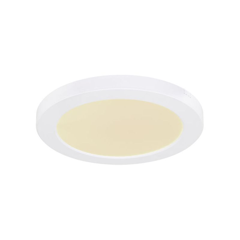 Műanyag plafon lámpa fehér, Cage, 18 W, melegtől hidegig állítható fehér LED
