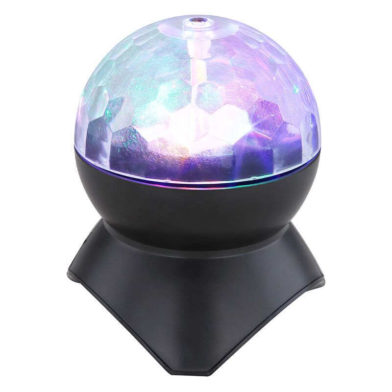 Többszínű diszkó világítás műanyag, Laurin, 3W, RGB LED, kapcsolóval