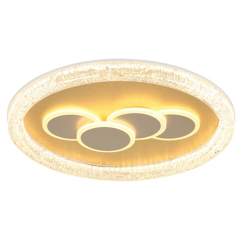 Design akril plafon lámpa arany, Lynsey, 40 W, 3000 K LED