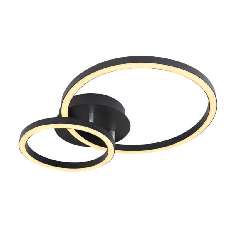 Retro fém plafon lámpa fekete, Palica, 18 W, 3000 K LED Retro fém plafon lámpa fekete, Palica, 18 W, 3000 K LED