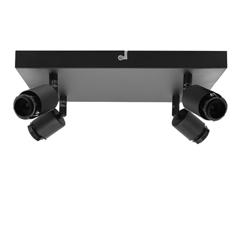 Alumínium mennyezeti lámpa fekete, Rika