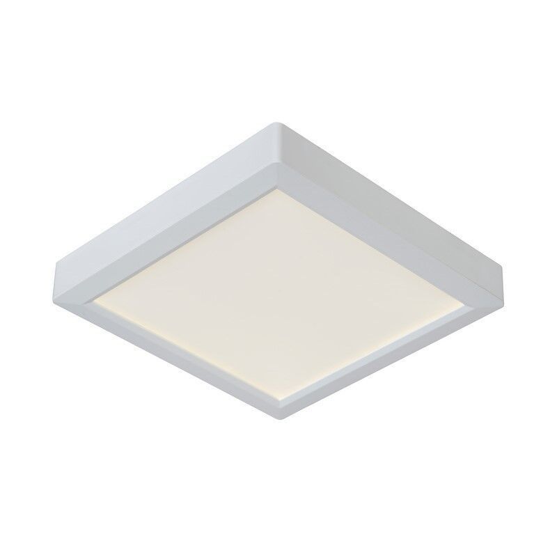 Fehér alumínium plafon lámpa, Tendo, 18 W, 3000 K LED