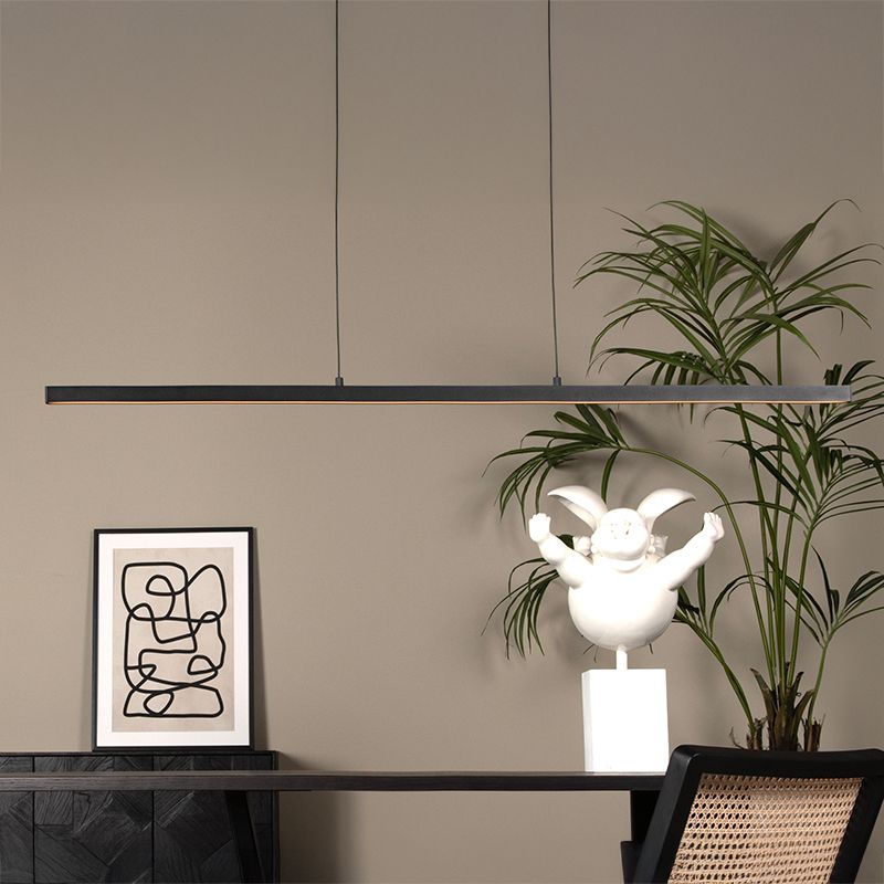 Fekete alumínium függőlámpa, Sigma, 36 W, 2700 K LED