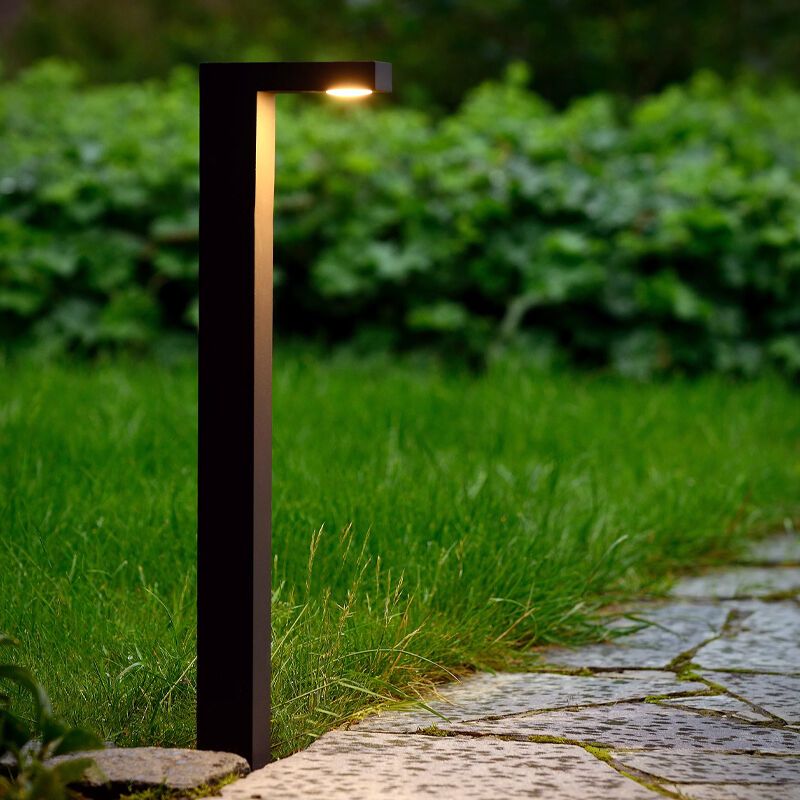 Antracit alumínium kültéri lámpa, Texas, 6 W, 3000 K LED, IP54