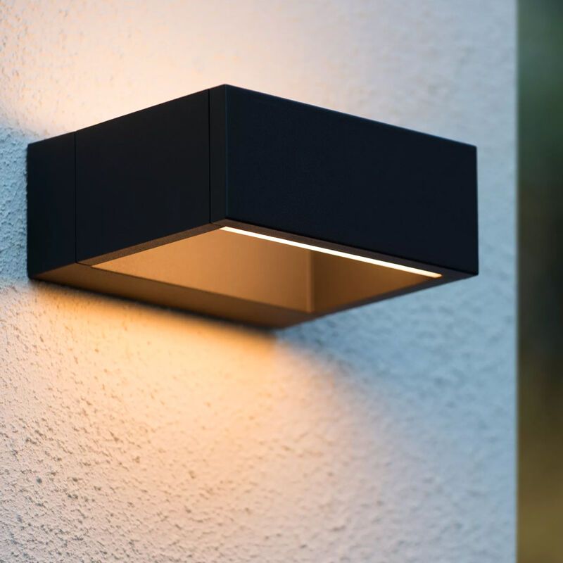 Antracit alumínium kültéri lámpa, Goa, 6 W, 3000 K LED, IP54