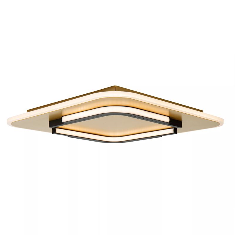 Arany fém plafon lámpa, Andreas, 30 W, 2700 K LED
