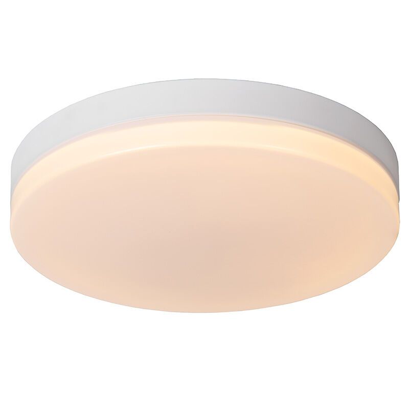 Fehér műanyag fürdőszoba mennyezeti lámpa, Biskit, 36 W, 2700 K LED, IP44
