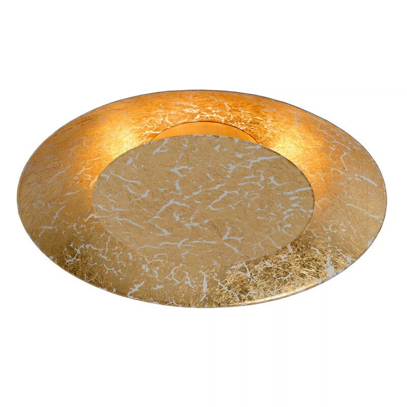 Arany fém plafon lámpa, Foskal, 6 W, 2700 K LED