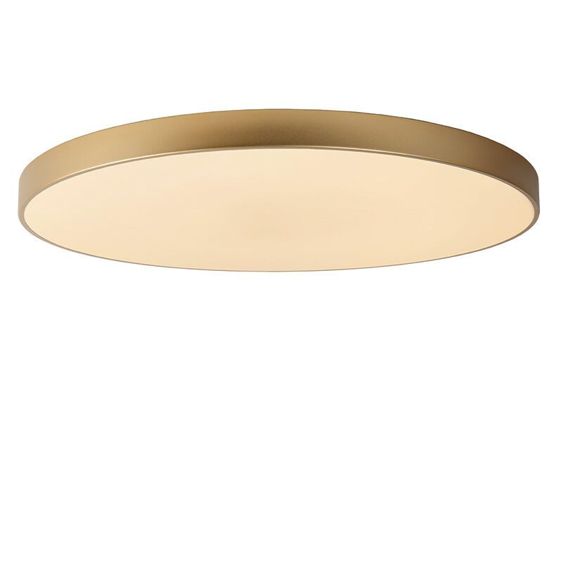 Arany akril plafon lámpa, Unar, 80 W, 2700 K LED, 3 fokozatban szabályozható Arany akril plafon lámpa, Unar, 80 W, 2700 K LED, 3 fokozatban szabályozható
