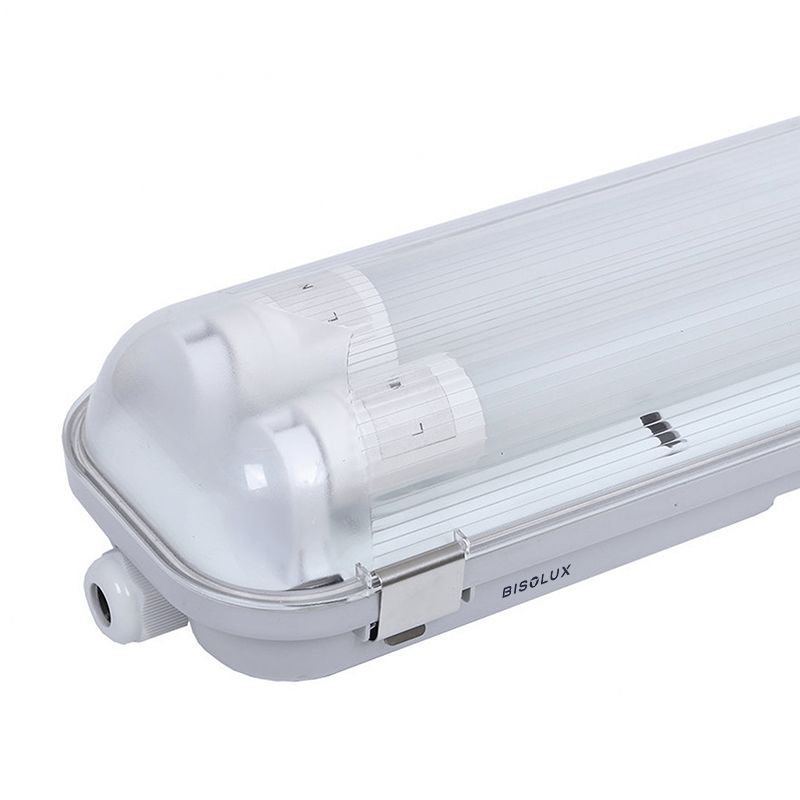 150 cm-es vízálló LED fénycsöves lámpatest - Suyata - 2 fénycsőhöz - IP65