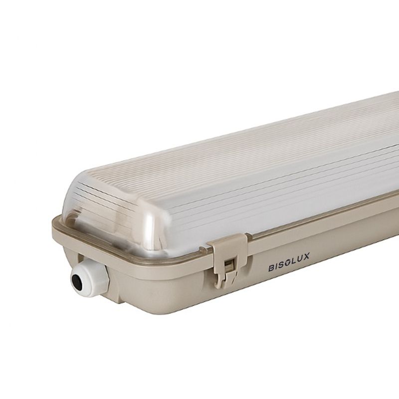 60 cm-es LED csőlámpa szerelvény - Dura - 2 csőhöz - IP65