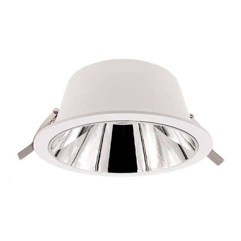 Fehér alumínium mélysugárzó, Maud, 16 W, white switch LED, IP22