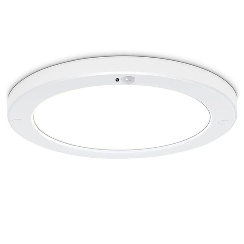 Fehér műanyag mélysugárzó, Okno, 17,6 W, white switch LED, IP22