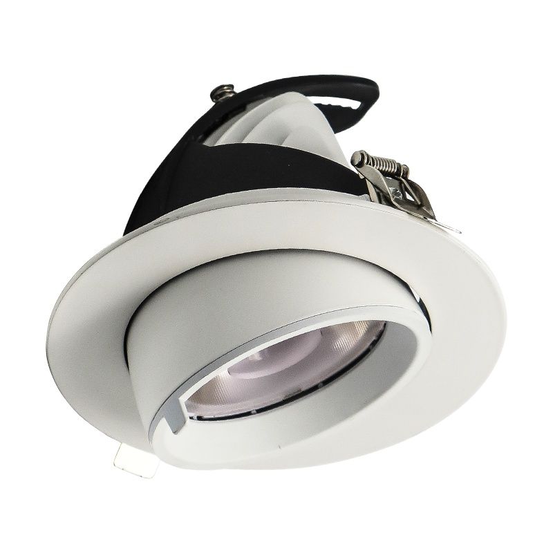 Fehér alumínium mélysugárzó, Anjuli, 20 W, white switch LED