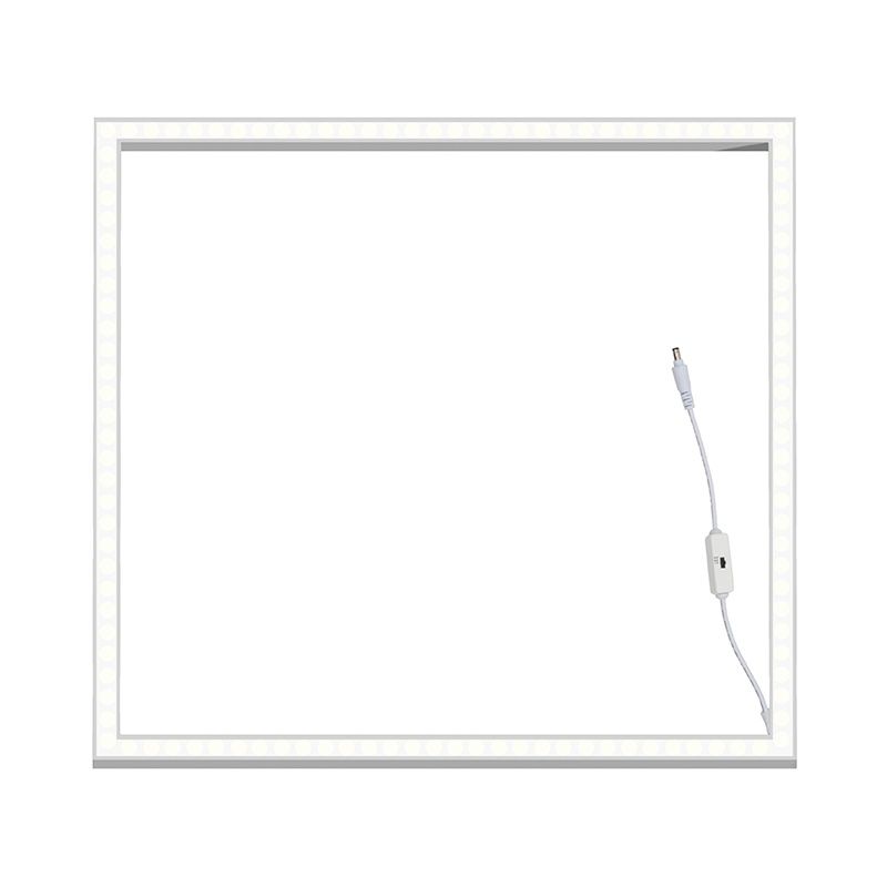 LED keret 60x60 cm-es álmennyezethez - fehér kapcsolóval - 32W - 3200 lm - UGR <23