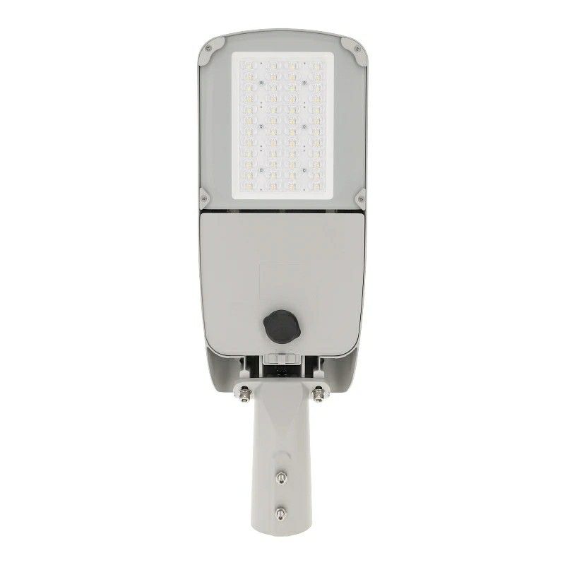 Szürke alumínium utcai lámpa, Balou, 70W, fehér LED kapcsoló, IP66