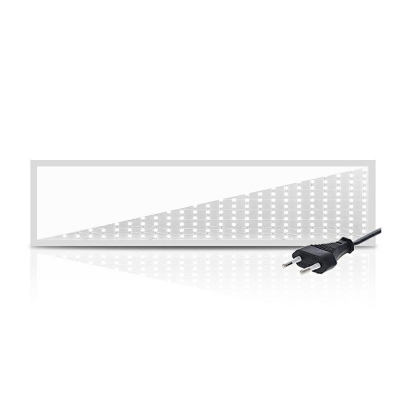 LED panel 30x120 - 25W - fehér kapcsolóval - UGR<19 - háttérvilágítással