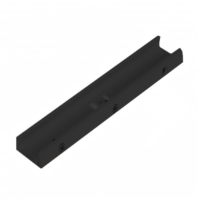 Függesztőrendszer 3 fázisú sínvilágításhoz, 18 cm, fekete, Pro