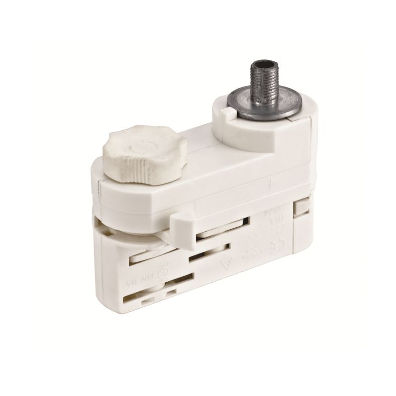 Függesztett adapter 3 fázisú sínvilágításhoz, fehér, Pro Függesztett adapter 3 fázisú sínvilágításhoz, fehér, Pro
