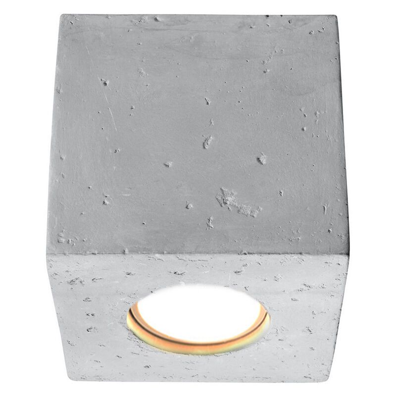Beton felületre szerelt spotlámpa szürke, Andro