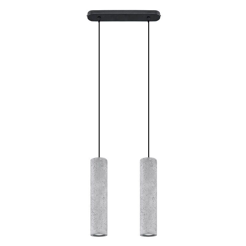Beton függőlámpa szürke, Feyza