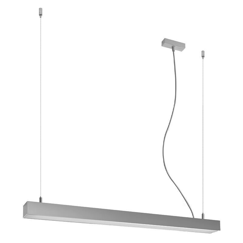 Alumínium függőlámpa szürke, Mascha, 31 W, 3000 K LED