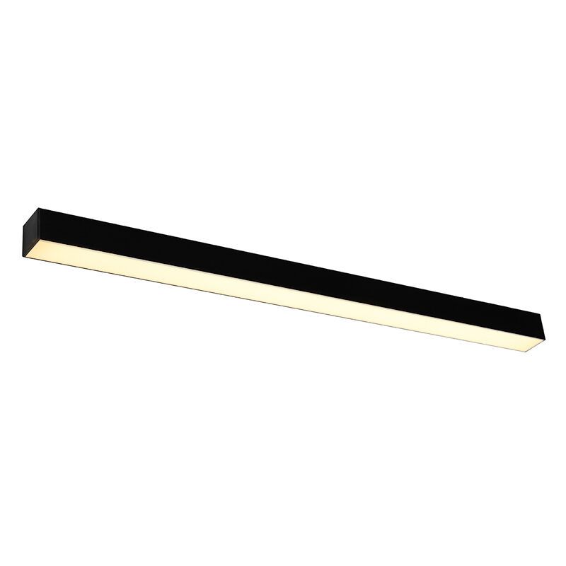 Alumínium fali lámpa fekete, Mascha, 31 W, 3000 K LED