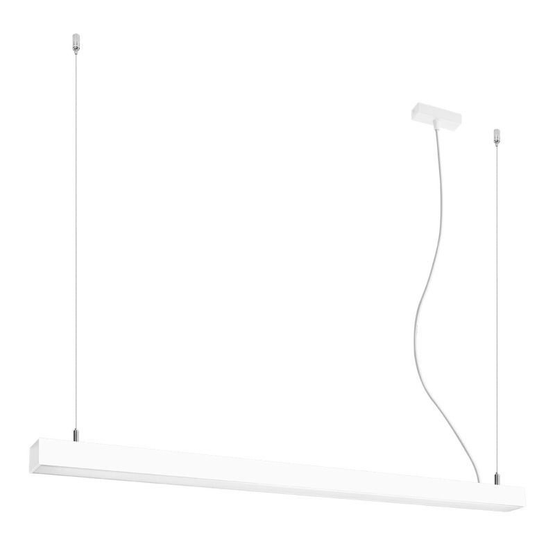 Alumínium függőlámpa fehér, Mascha, 38 W, 3000 K LED