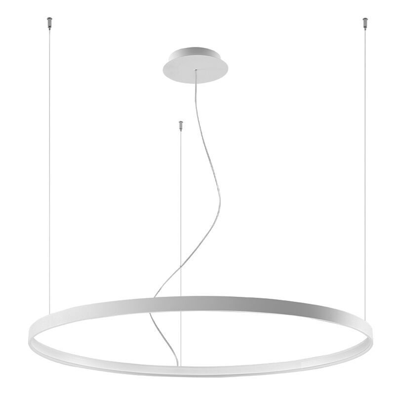 Alumínium függőlámpa fehér, Ringo, 70 W, 3000 K LED Alumínium függőlámpa fehér, Ringo, 70 W, 3000 K LED