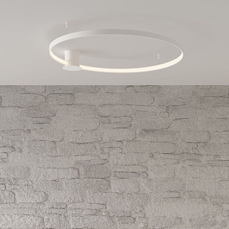 Alumínium plafon lámpa fehér, Ringo, 30 W, 3000 K LED Alumínium plafon lámpa fehér, Ringo, 30 W, 3000 K LED