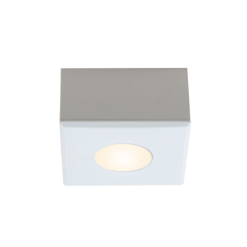 Alumínium terasz felületre szerelt spotlámpa fehér, Fredo, 3 W, 2700 K LED, IP44