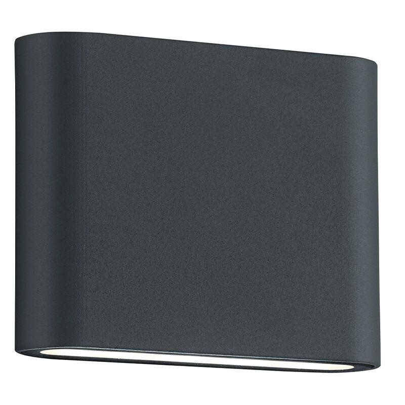 Antracit alumínium kültéri lámpa, Bridlington, 2,5 W, 3000 K LED, IP54