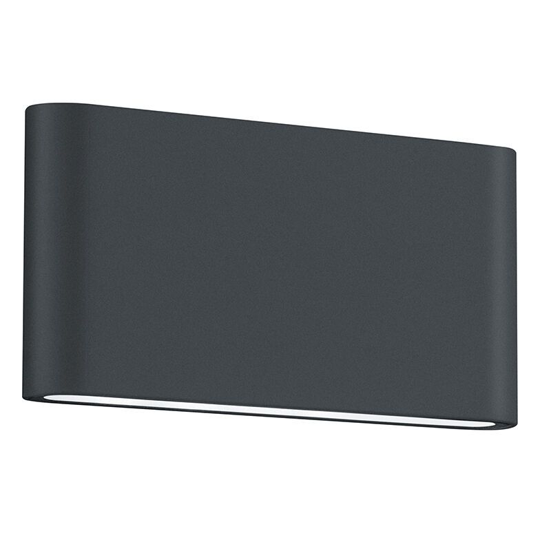 Antracit alumínium kültéri lámpa, Bridlington, 4,5 W, 3000 K LED, IP54