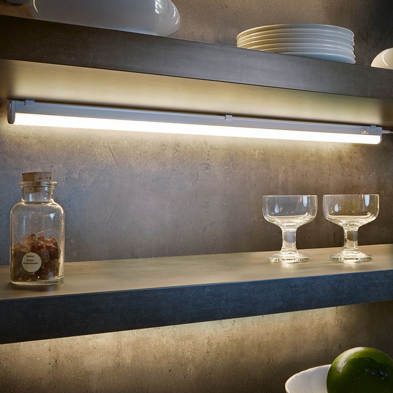 Fehér műanyag mennyezeti lámpa, Irmak, 13 W, 3000 K LED, kapcsolóval Fehér műanyag mennyezeti lámpa, Irmak, 13 W, 3000 K LED, kapcsolóval