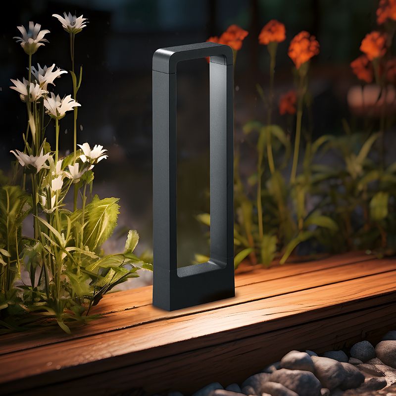 Antracit alumínium kültéri lámpa, Norton, 4,5 W, 3000 K LED, IP54