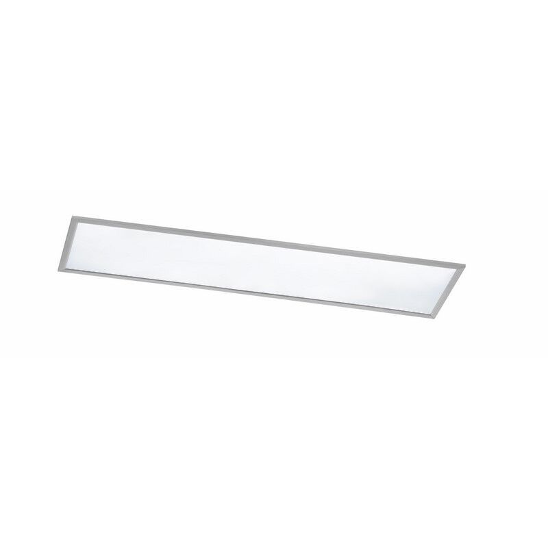 Nikkel fém plafon lámpa, Badria, 30 W, 3000 K LED