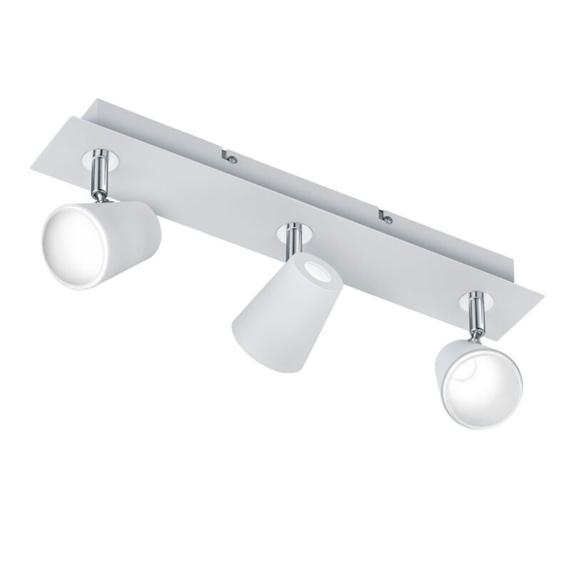 Fehér üveg mennyezeti lámpa, Laysha, 6 W, 3000 K LED Fehér üveg mennyezeti lámpa, Laysha, 6 W, 3000 K LED