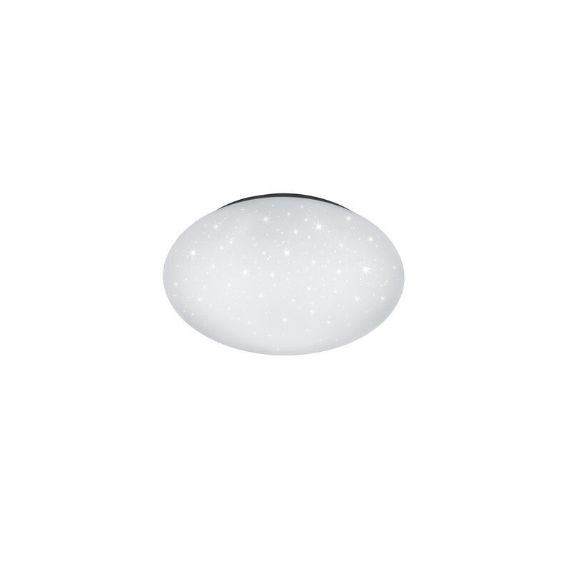 Fehér műanyag plafon lámpa, Vanysia, 18 W, 4000 K LED, IP44