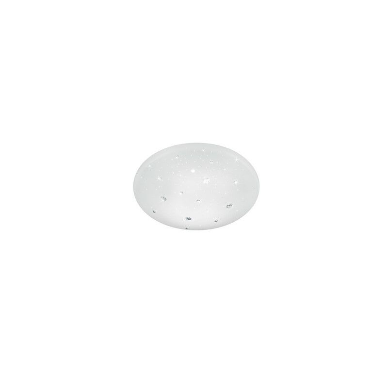 Fehér műanyag plafon lámpa, Gimming, 12 W, 4000 K LED, IP44