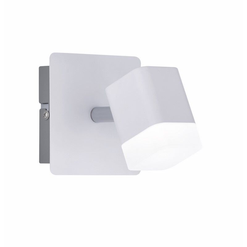Fehér műanyag fali spot lámpa, Kolind, 4 W, 3000 K LED