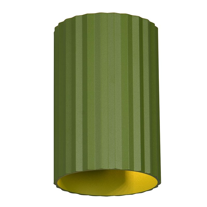 Zöld fém fel le fali lámpa, Ulbe