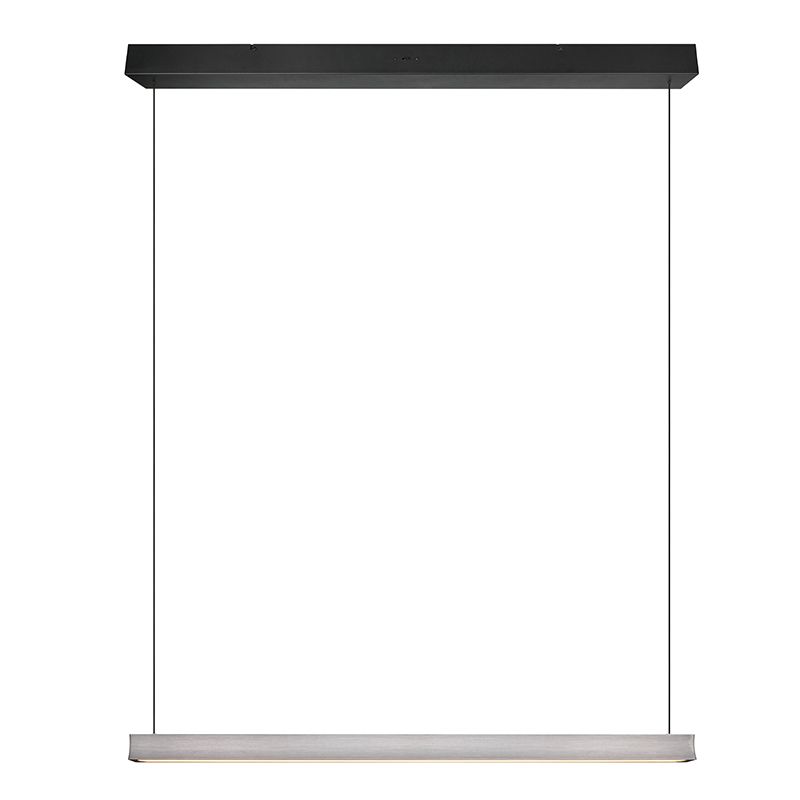 Nikkel fém függőlámpa, Wishal, 29 W, white switch LED, 3 fokozatban szabályozható