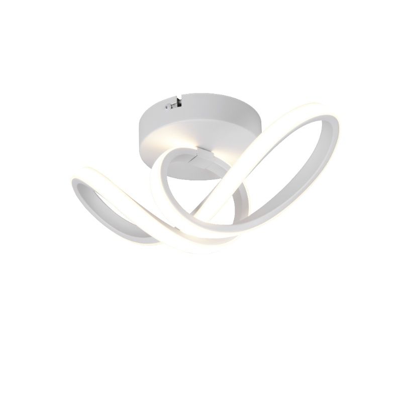 Fehér fém mennyezeti lámpa, Wiard, 7 W, 4000 K LED