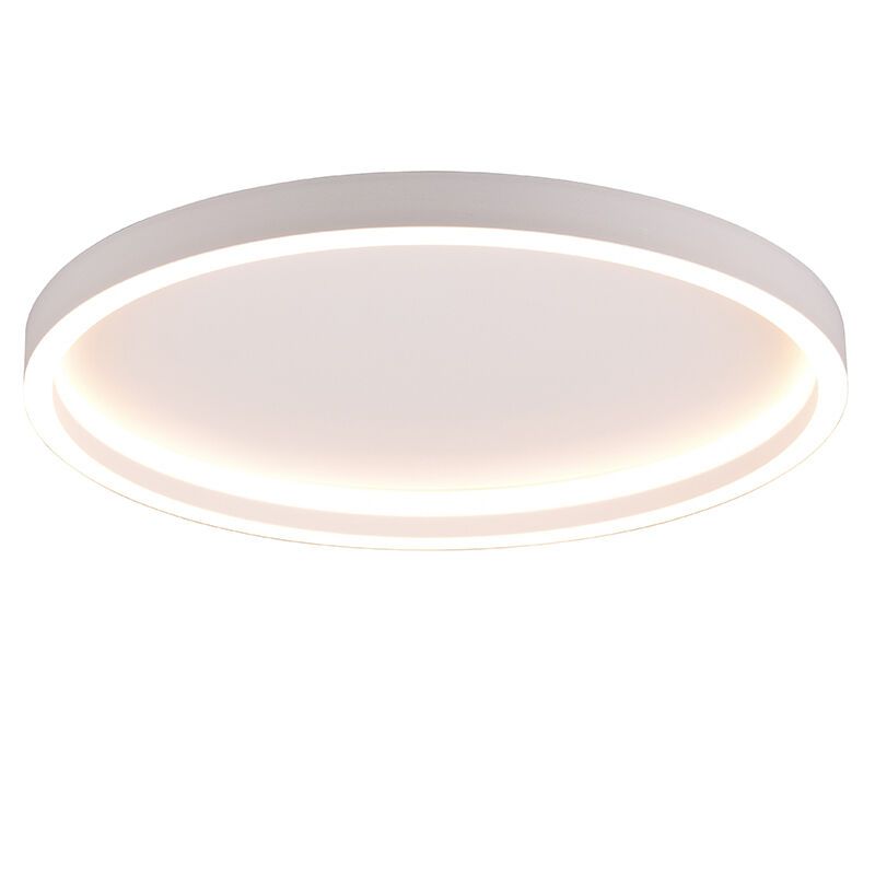Fehér fém plafon lámpa, Gilbert, 20 W, 3000 K LED