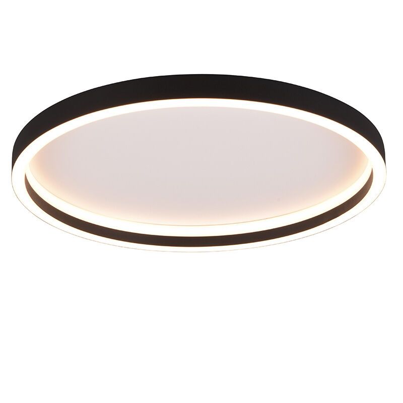 Fekete fém plafon lámpa, Gilbert, 20 W, 3000 K LED Fekete fém plafon lámpa, Gilbert, 20 W, 3000 K LED